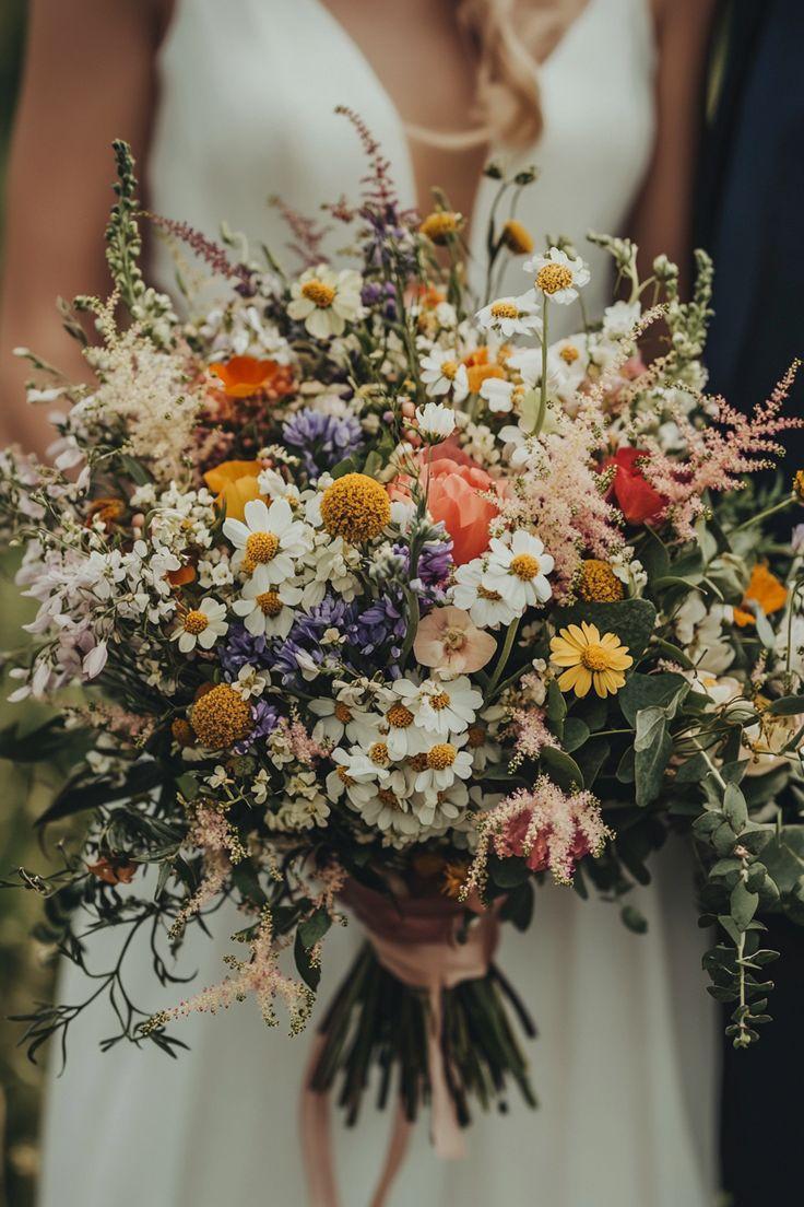 Sunset Serenade Hand-Tied Floral Array